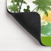 Surfer Theme Mousepad (Ecke)