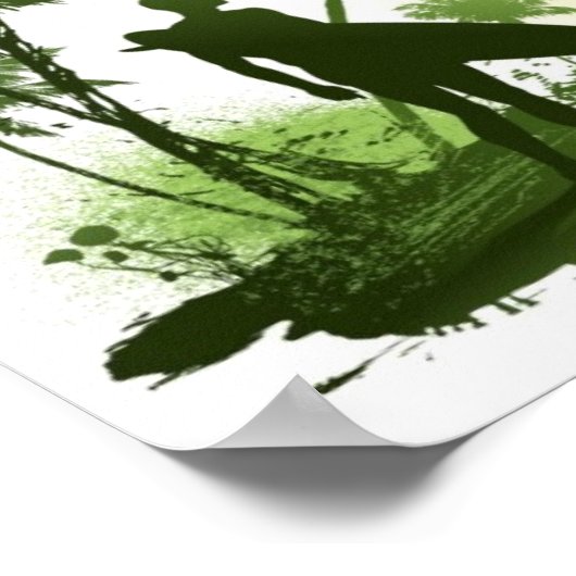 Surfer Theme Poster (Ecke)