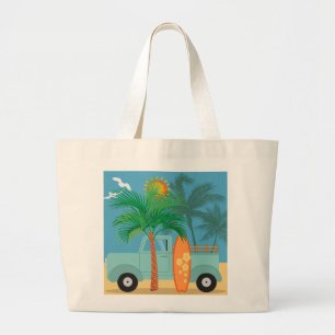 Surfer Tote Bag Jumbo Stoffbeutel