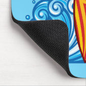 Surfer-Traum Mousepad (Ecke)