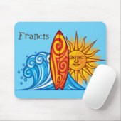 Surfer-Traum Mousepad (Mit Mouse)