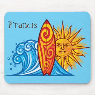 Surfer-Traum Mousepad