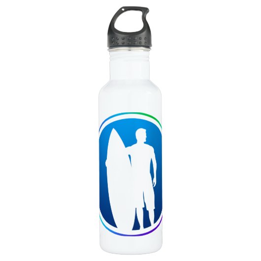 Surfer Trinkflasche (Vorderseite)