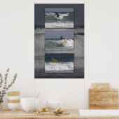 Surfer Triptych Poster (Küche)
