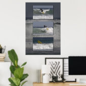Surfer Triptych Poster (Heimbüro)