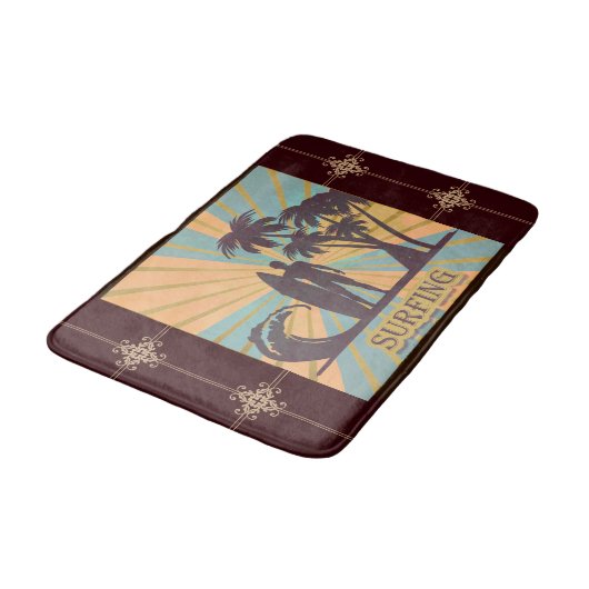 Surfer-Typ Badematte (Schrägansicht)