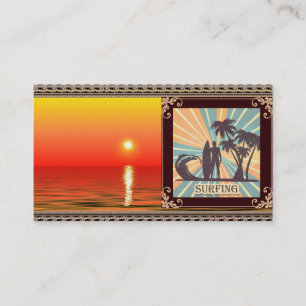 Surfer Typ Business Card Visitenkarte