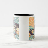 Surfer Typ Kaffee Tasse (Mittel)