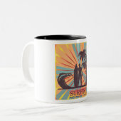 Surfer Typ Kaffee Tasse (Vorderseite Links)