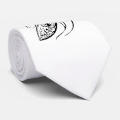 Surfer-Typ Krawatte (Gerollt)