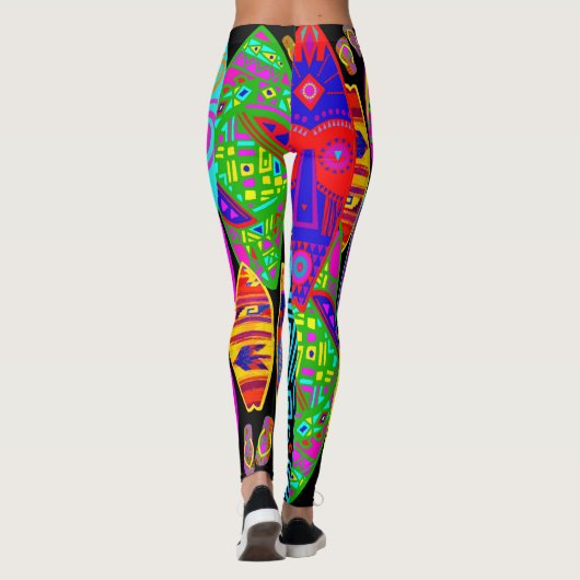 Surfer Typ Leggings (Rückseite)