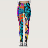 Surfer Typ Leggings (Vorderseite)