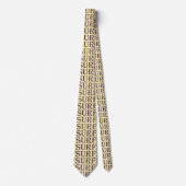 Surfer Typ Necktie Krawatte (Vorderseite)