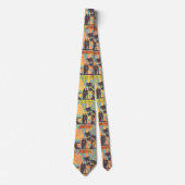 Surfer Typ Necktie Krawatte (Vorderseite)