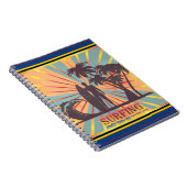 Surfer Typ Notebook Notizblock (Rechte Seite)