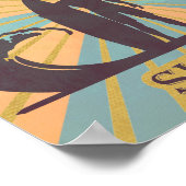 Surfer Typ Poster (Ecke)