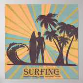 Surfer Typ Poster (Vorne)