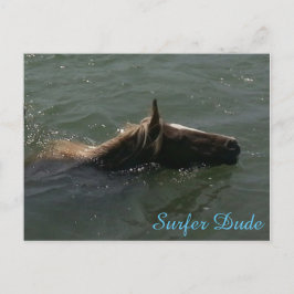 Surfer Typ Postkarte