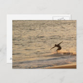 Surfer-Typ Postkarte (Vorne/Hinten)