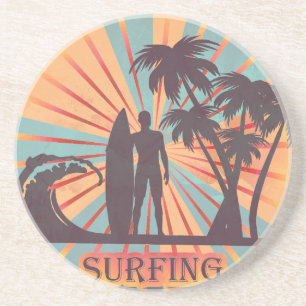 Surfer Typ Sandstone Untersetzer