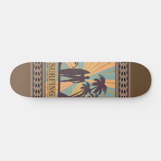 Surfer Typ Skateboard (Horizontal)