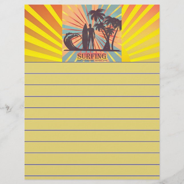 Surfer Typ Stationery (Vorderseite)