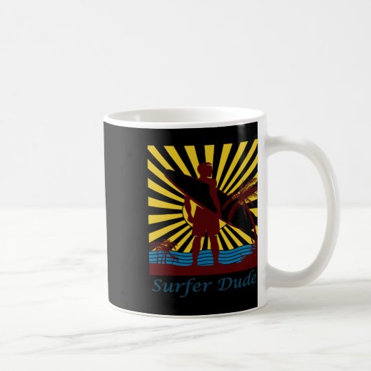 Surfer-Typ, Surfen Kaffeetasse (Rechts)
