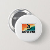 Surfer-Typ surft Button (Vorne & Hinten)