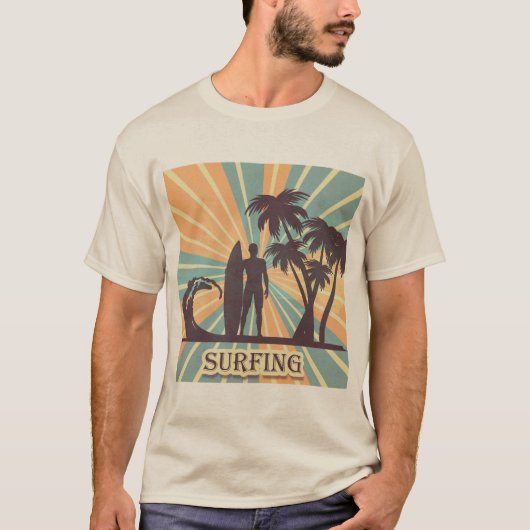 Surfer Typ T - Shirt (Vorderseite)