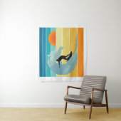 Surfer Typ Vintag Sunset Wandteppich (Beispiel)