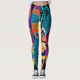Surfer-Typen-Leggings Leggings
