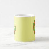 Surfer und Skydiver in Melon Water Kaffeetasse (Mittel)