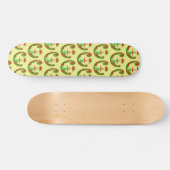 Surfer und Skydiver in Melon Water Skateboard (Horizontal)