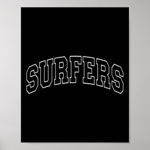 Surfer - Universität Varsity College Campus Aesthe Poster