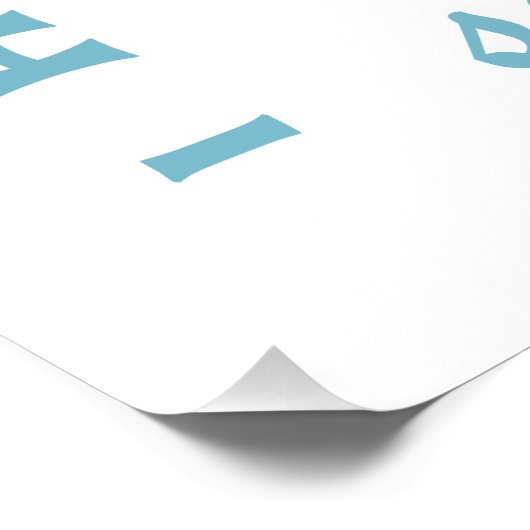 Surfer van life trip surf lover quotes poster (Ecke)