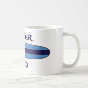 Surfer-Vater-Blau Kaffeetasse