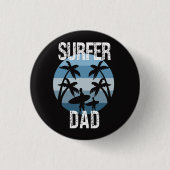 Surfer-Vater Button (Vorderseite)