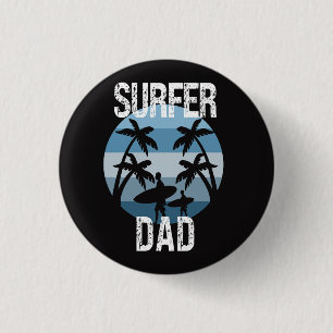 Surfer-Vater Button