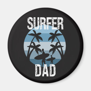 Surfer-Vater Magnet