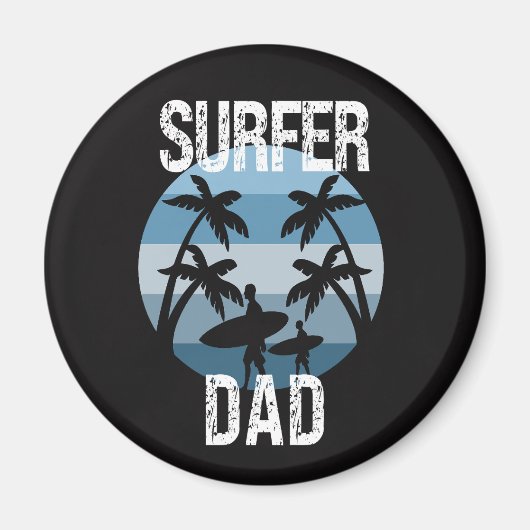 Surfer-Vater Magnet (Vorne)