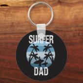 Surfer-Vater Schlüsselanhänger (Rückseite)