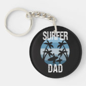 Surfer-Vater Schlüsselanhänger (Vorderseite)
