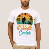 Surfer-Vater T-Shirt (Vorderseite)
