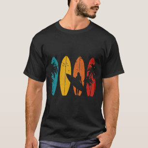 Surfer Vintage-Surfbrett Surfen Surfen Surfen T-Shirt