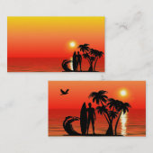 Surfer Visitenkarte (Vorne/Hinten)