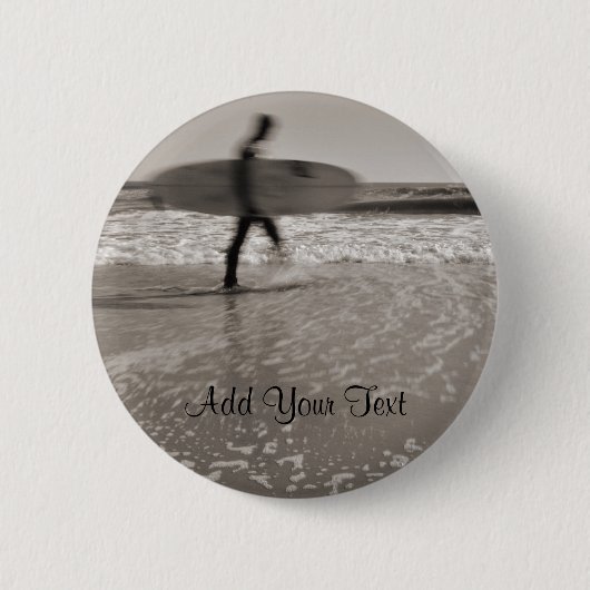 Surfer von Shirley Taylor Button (Vorderseite)