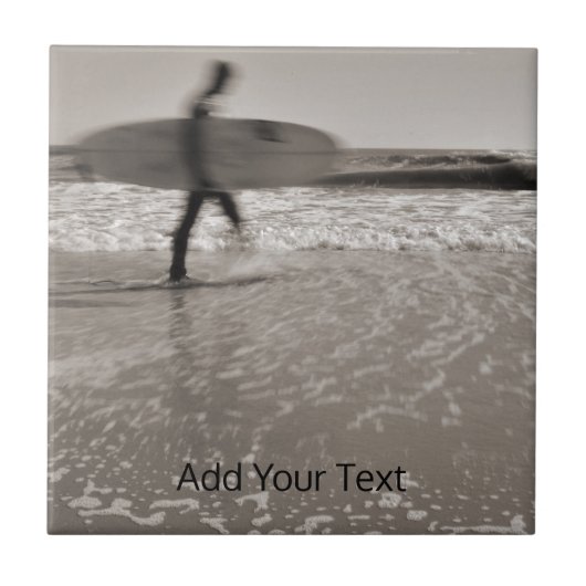 Surfer von Shirley Taylor Fliese (Vorderseite)
