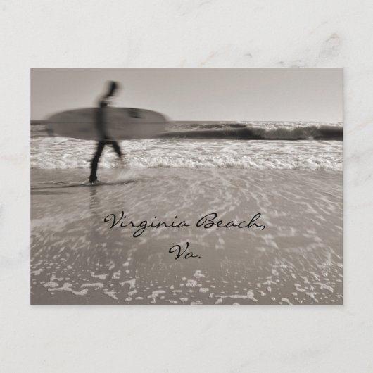 Surfer von Shirley Taylor Postkarte (Vorderseite)