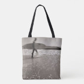 Surfer von Shirley Taylor Tasche (Rückseite)