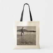 Surfer von Shirley Taylor Tragetasche (Vorne)